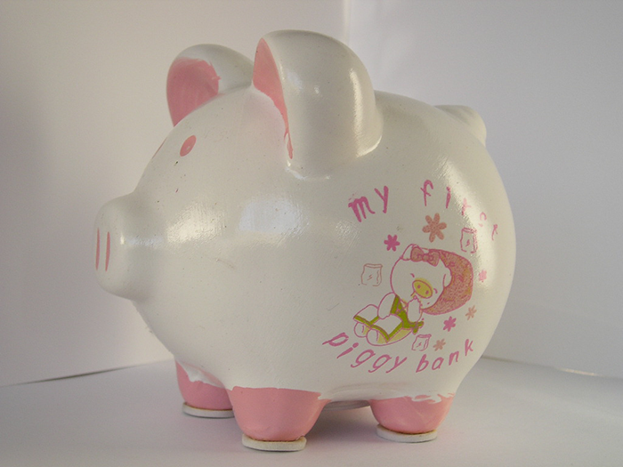 my first piggy bank